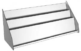 Lozier Magazine Rack P/N MAG