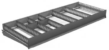 Lozier Metal Bin Dividers